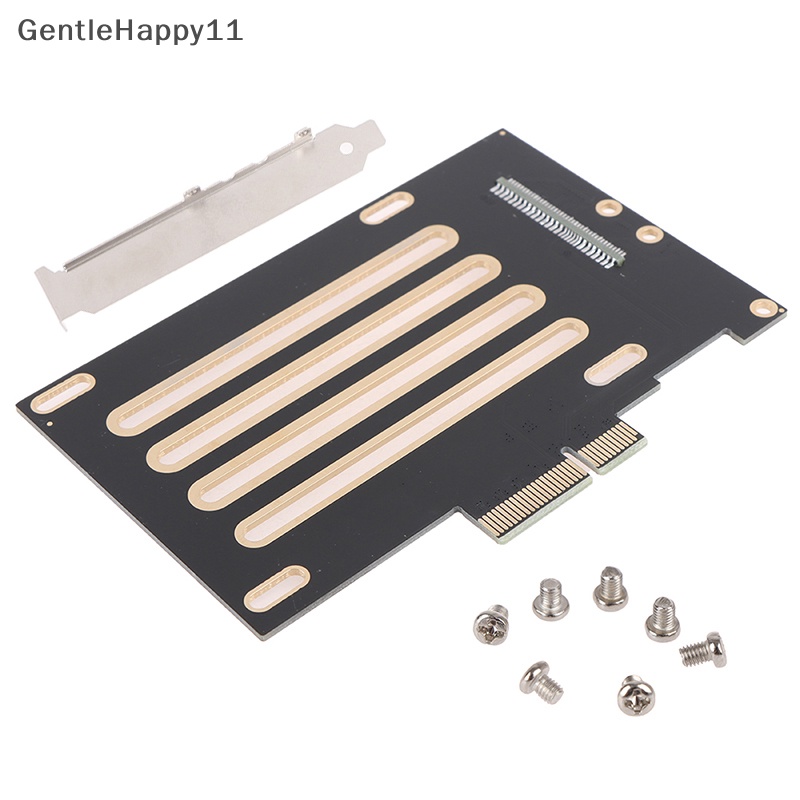 Gentlehappy U.2 SFF-8639 Ke PCI-E X4 3.0 Riser Card SFF-8639 Ke SSD Extension Adapter id