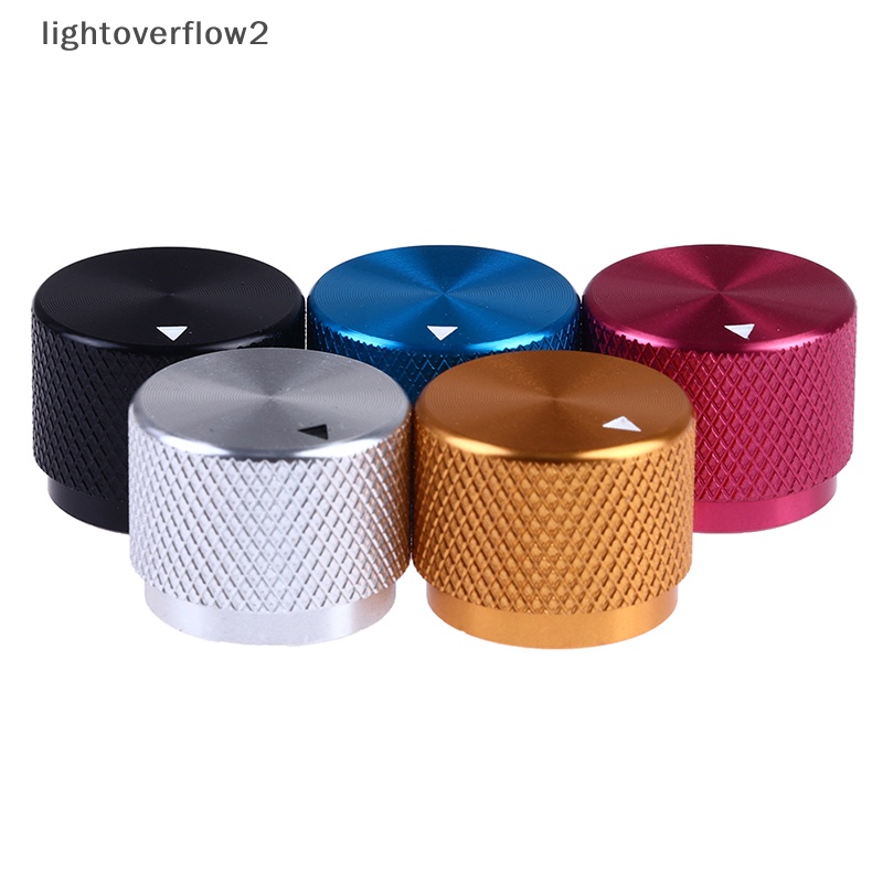 [lightoverflow2] Potensiometer Switch Volume Encoder Putar Metal Aluminium Solid Mesin [ID]