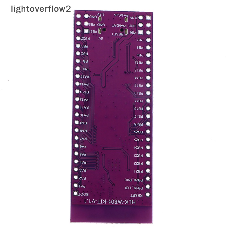 [lightoverflow2] W801 Papan Microkontroler 32bit WiFi Modul IC MCU Kompatibel Bluetooth [ID]