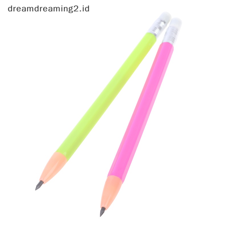 (drea) Tailors Chalk Pencil Patchwork Fabric Marker Pen Dengan 12pcs Refill DIY Jahit//