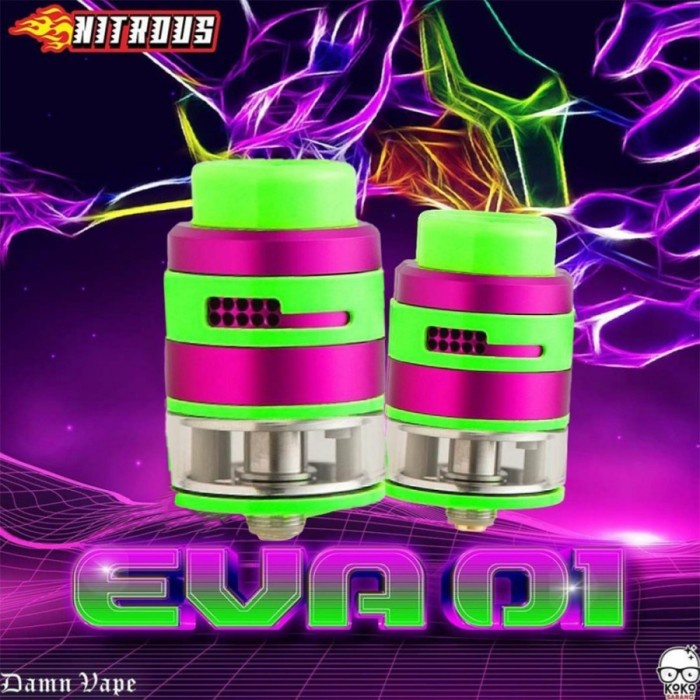 NITROUS RDA 24MM WITH TANK EVA 01 BY KOKO SARANG RDA ORIGINAL