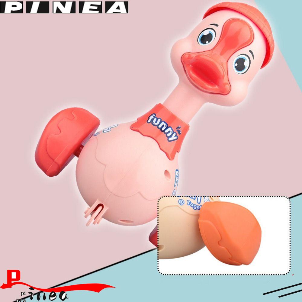 Mobil Mainan Bebek Angsa Nanas Mini Sliding Tipper Press Type Animal Puzzle Toy