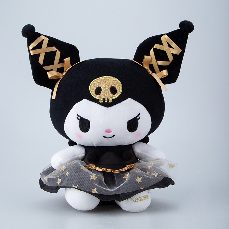 Boneka Kartun Baru Hello Kitty Kuromi Plush Isi Mainan Mewah Lembut Lempar Bantal Hadiah Ulang Tahun Hadiah Hari Valentine