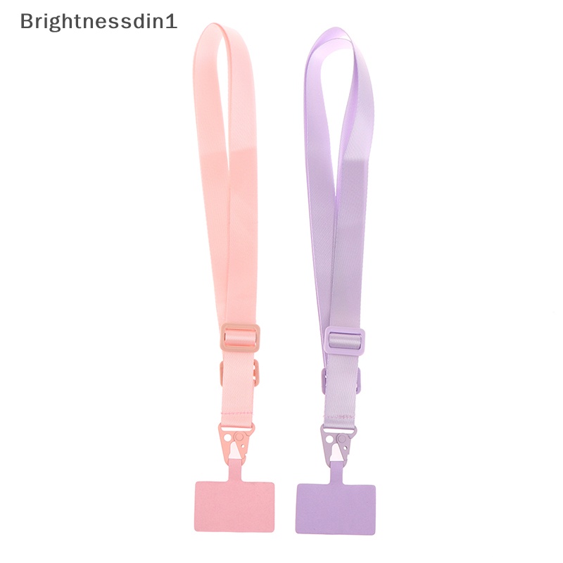 [Brightnessdin1] Lanyard Tali Ponsel Crossbody Adjustable Untuk Ponsel Butik Universal Dilepas