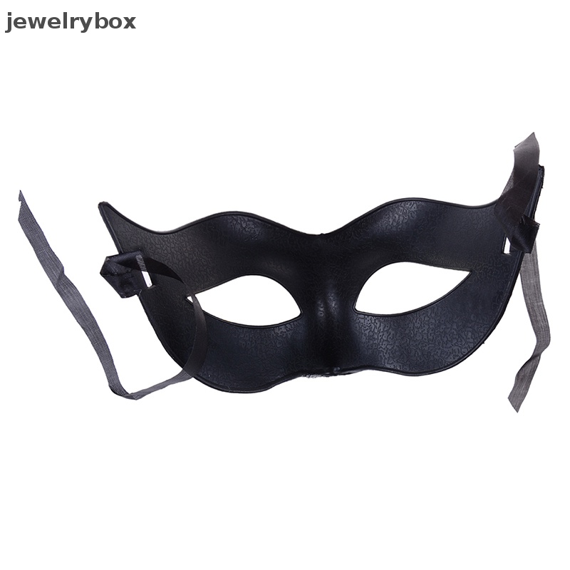 [jewelrybox] Mens Masquerade Bola Topeng Ventian Kostum Pesta Topeng Mata Fancy Dress Butik