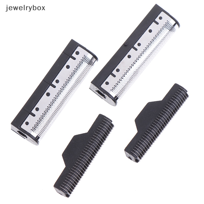 [jewelrybox] 4pcs/set Km-1102 Hair Clipper Trimmer Shaver Alat Cukur Penutup Kepala Yang Dapat Diganti Butik