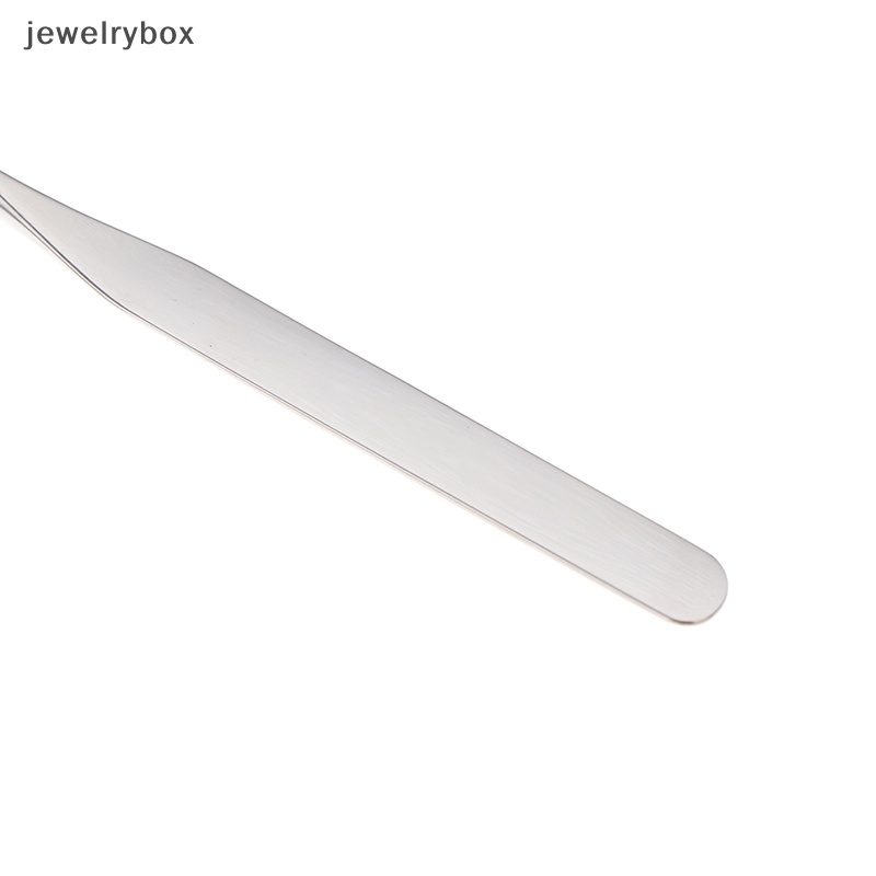 [jewelrybox] Spatula Toner Makeup Kepala Ganda Stainless Steel Dengan Tas PU Mixing Stick Butik