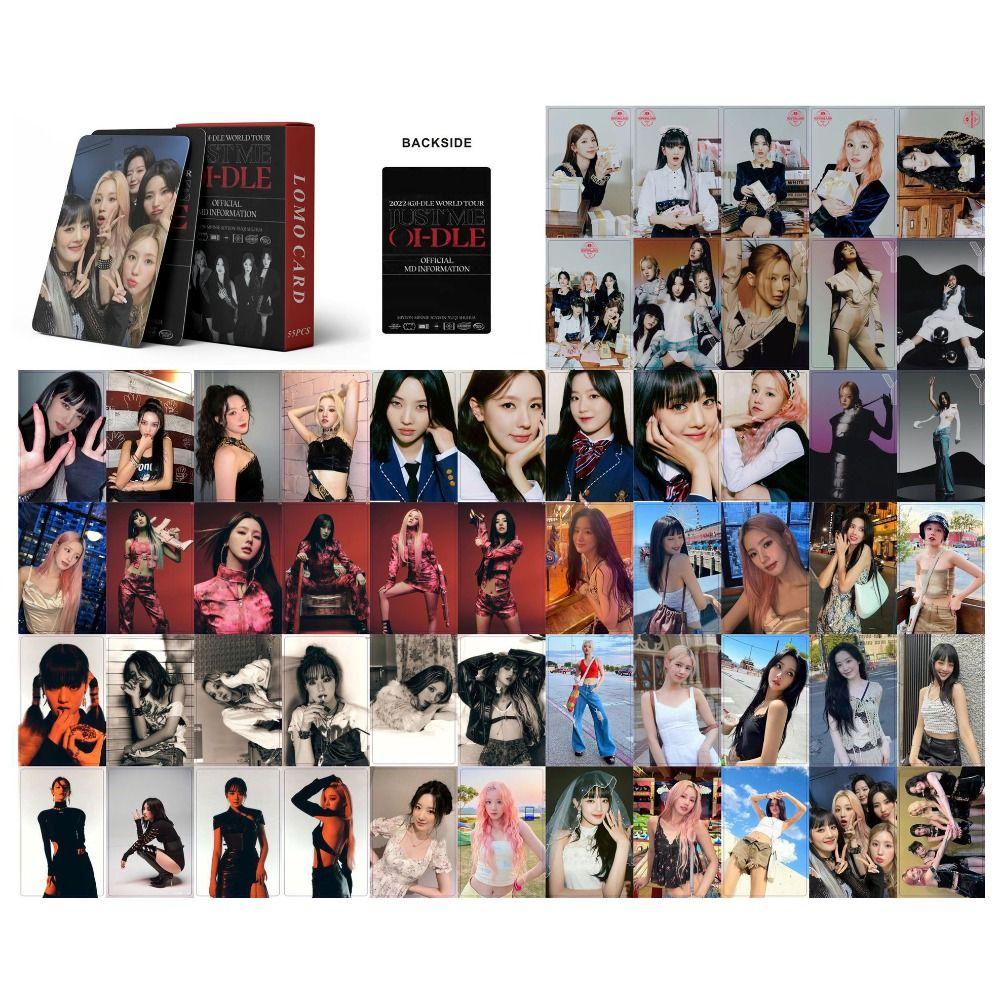 Lanfy LESSERAFIM Photocards Girl Toy Collector Card Treasure Card Set BP Aespa ITZY CHECKMATE Korea Fashion Girls Group Unforgiven Twice Kpop Photocards