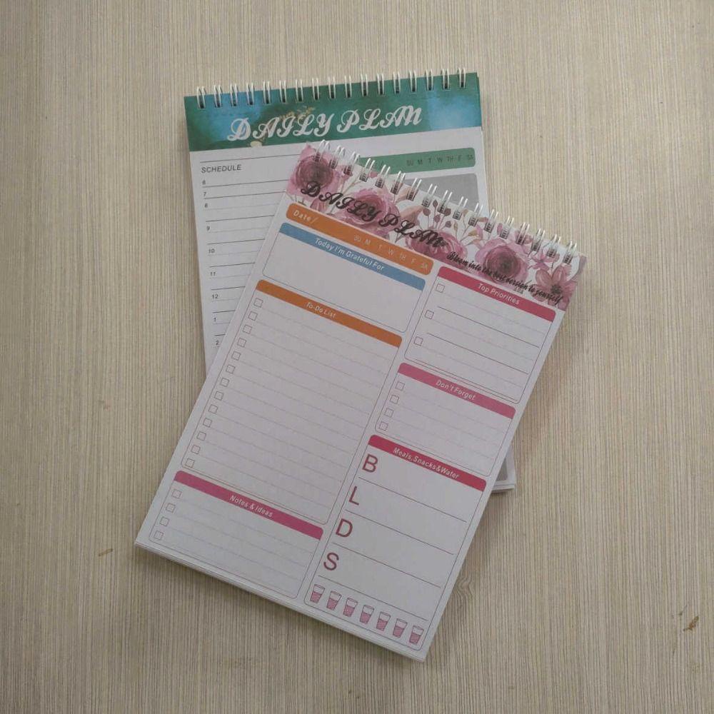 Siswa Planner Bulanan Agustina 52sheets Sekolah Office Diary Notebook Goal Habit Jadwal Planner B5 Agenda Planner