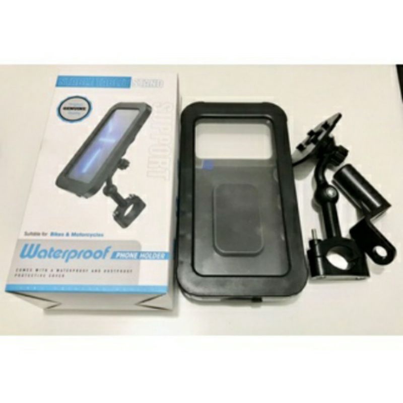 new Breket holder hp Nmax Aerox Lexi Pcx Adv 160 Vario Beat Xride Vixion Fazzio Scoopy Genio universal WATERPROOF Premium