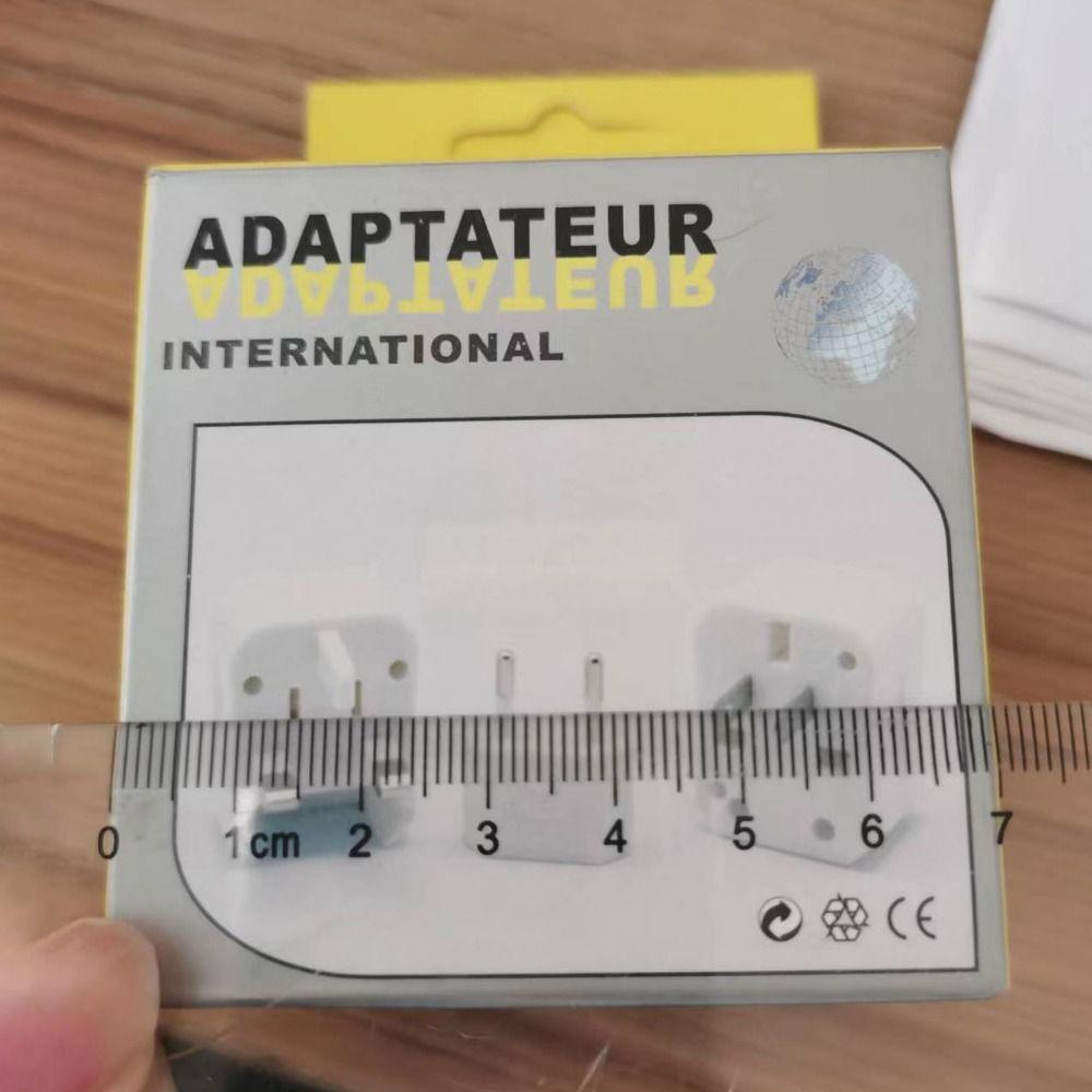 Populer Travel Adapter EU US Plug Converter All in One AC Power
