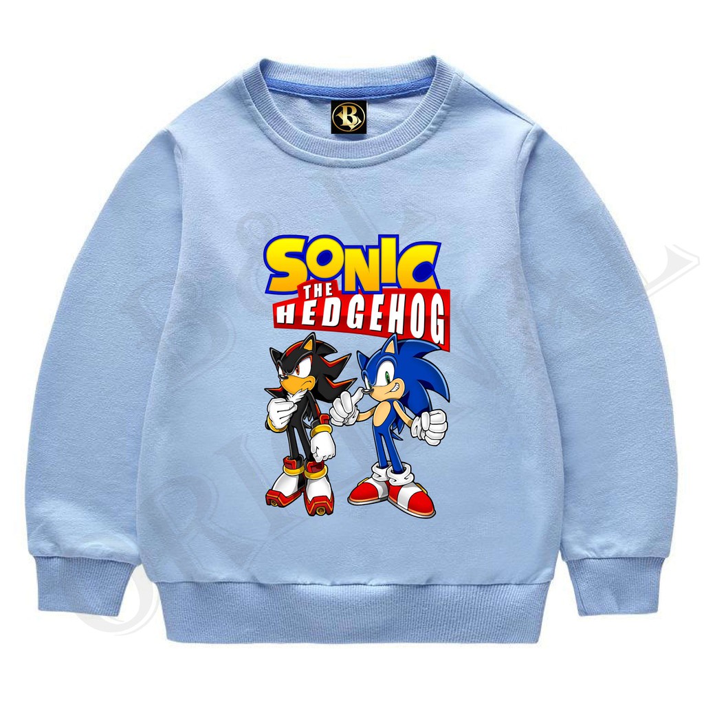 bisa bayar di tempat/ BS//COD//BAJU KAOS ANAK ANAK HEDGEHOG/TANGAN PANJANG GOOD QUALITY