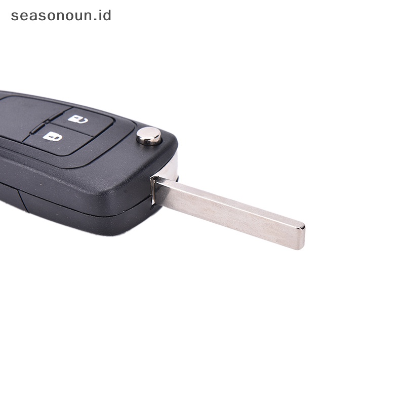 Seasonoun New 2tombol Flip Remote Key Case Shell Untuk Chevrolet Epica LOVA Spark.