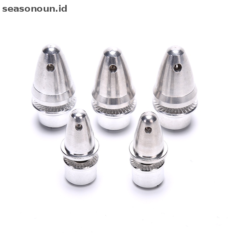 Seasonoun 5pcs/lot RC Aluminium Bullet Propeller Adapter Holder Untuk Prop Motor Brushless.