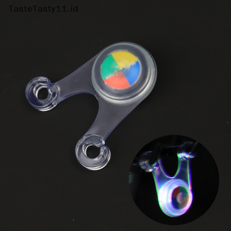 Tastetasty 1pak Tali Tenda LED Anti Air Rope Guard Pendant Light Aksesoris Camping.