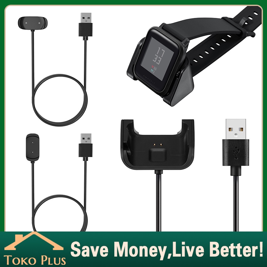 Murah Usb charger Amazfit T-Rex for xiaomi Dock charging - Portable Charger for Amazfit BIP 3 PRO /
