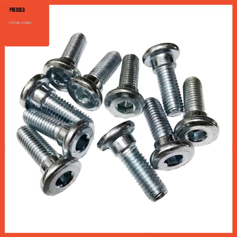 [Predolo] 10buah Baut Sekrup Dudukan Rotor Cakram Rem Sepeda Motor M8 x 20mm