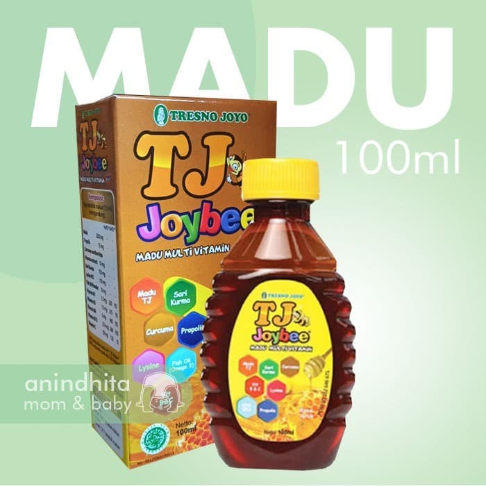 

ARS04 Madu TJ Joybee Madu Multivitamin 100ml Propolis Madu Anak - Jeruk