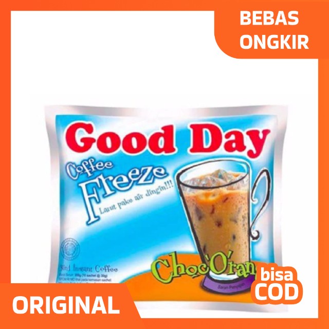 Good Day Coffee Freeze Choc'O'range 10 x 30 gr