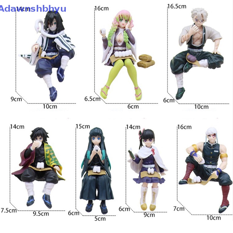 Adhyu 1Pc Anime Demon Slayer Figure Kimetsu no Yaiba Kamado PVC Figure Mainan ID