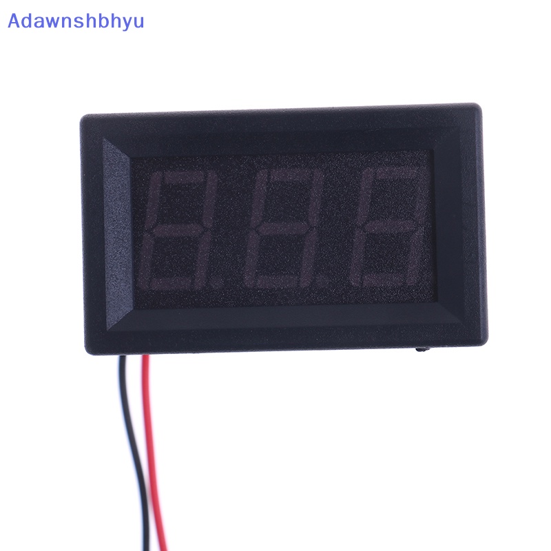 Adhyu AC 70-500V digital voltmeter LED display 2kabel volt Tes Tegangan meter ID