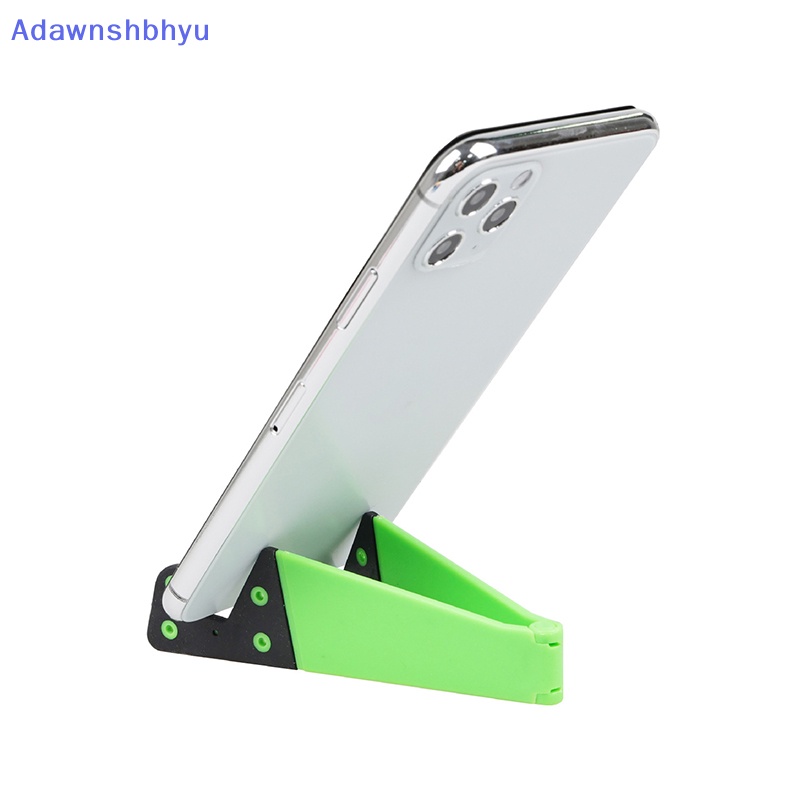 Adhyu 1Pcs Universal Desktop Stand Portable Lipat model V Dudukan Ponsel Holder ID