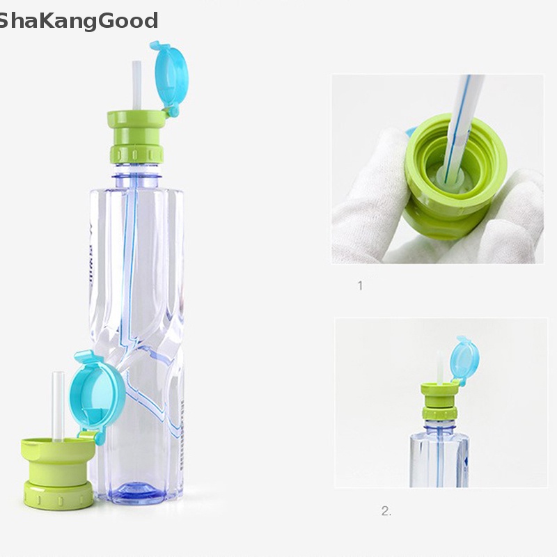 Selip 1pcs Botol Minum Anak Portable Anti Tumpah Jus Soda Water Bottle Twist Cover SKK