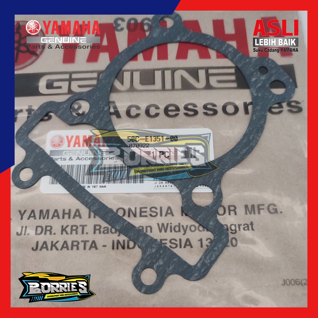 PERPAK GASKET PAKING BLOK SEHER BAWAH JUPITER MX KING 150 50C-E1351-00