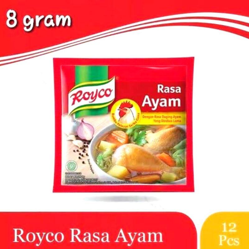 

Royco Rasa Ayam Renceng 12 Sachet