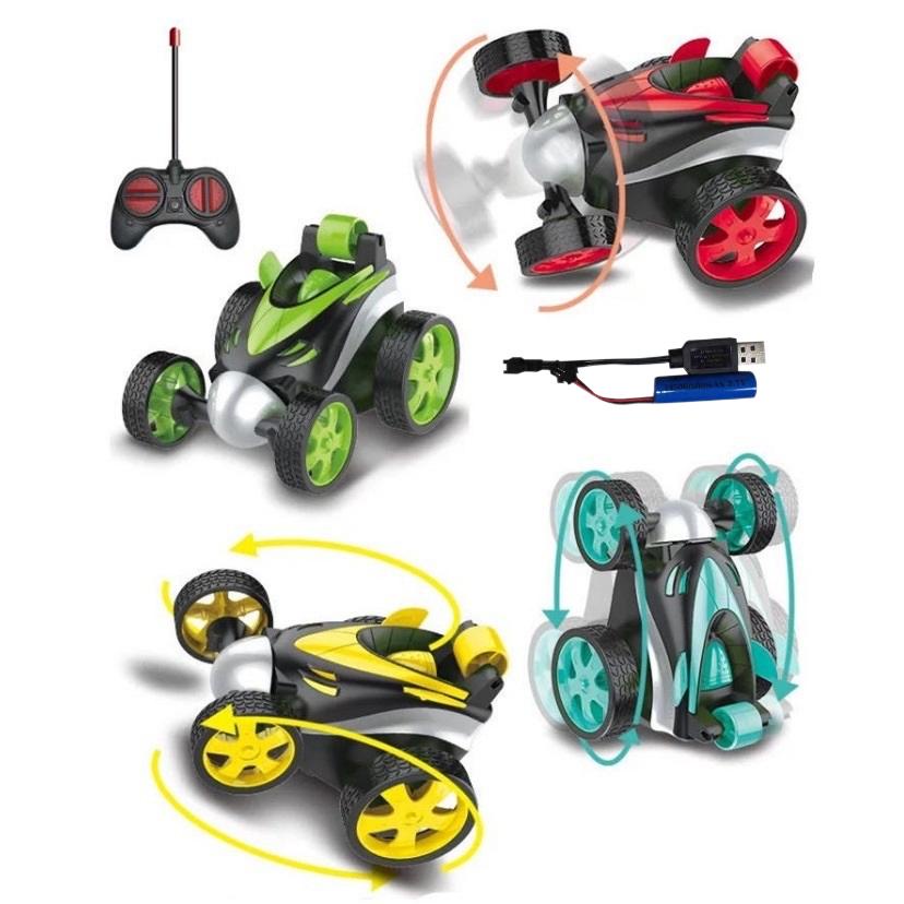 REDFIRE TOYS MAINAN MOBIL TUMBLING REMOTE RC STUNT BOLAK BALIK 1:24 360 DERAJAT