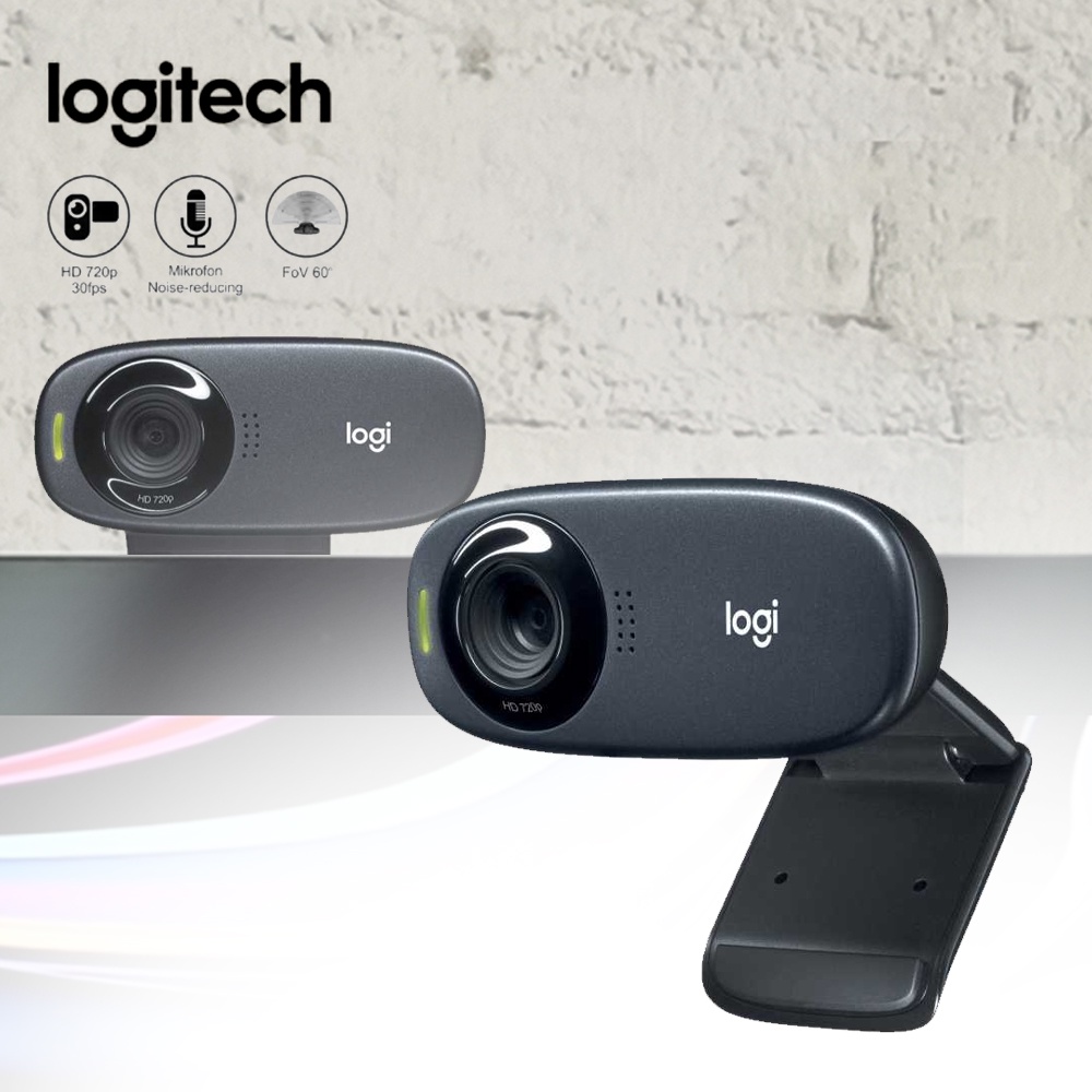 Logitech Mini Webcam HD 720P with Microphone - C310