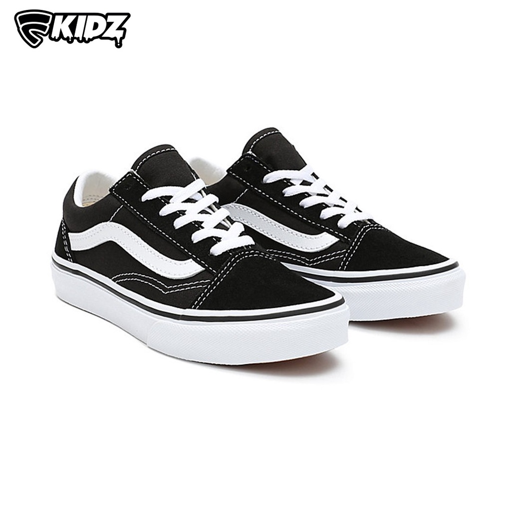 SEPATU ANAK VANS OFF THE WALL | UY OLD SKOOL BLACK WHITE