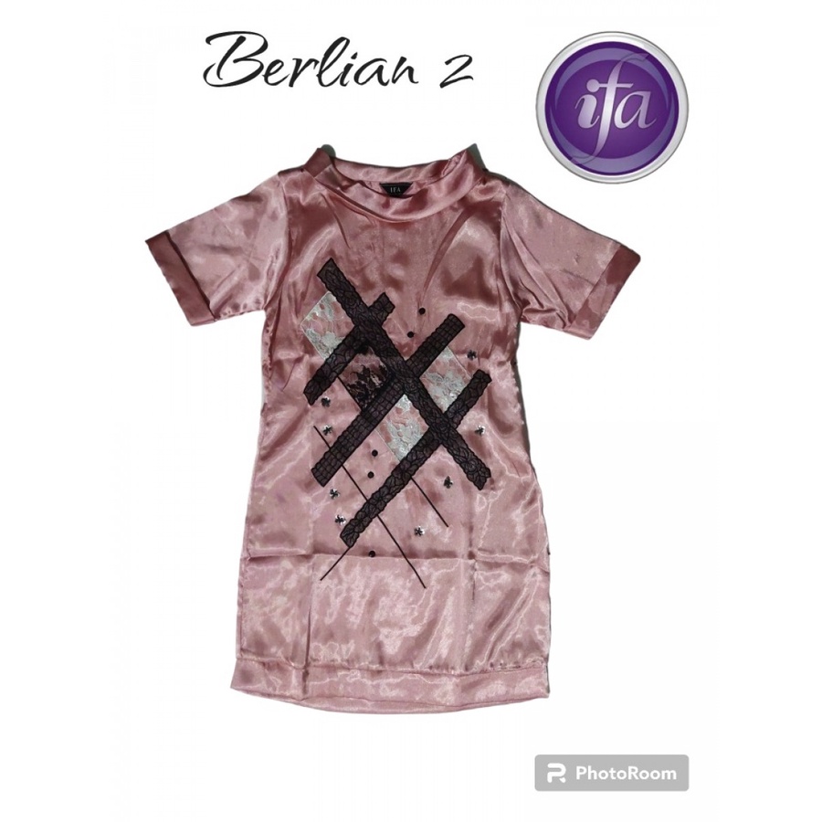 IFA Dress Berlian 1 salem satin brukat