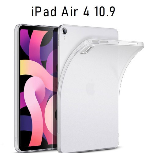 Softcase iPad Air 4 iPad 10.9 Inchi Ultrathin Silikon Tablet clear