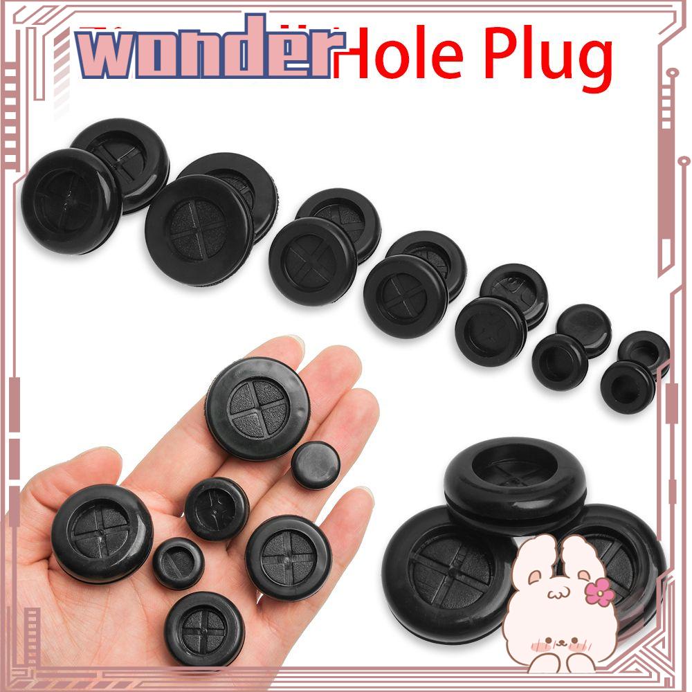 Wonder 50pcs Grommet Koil Pelindung Katup Silinder Lingkungan Kawat Listrik Penahan Ring Parts