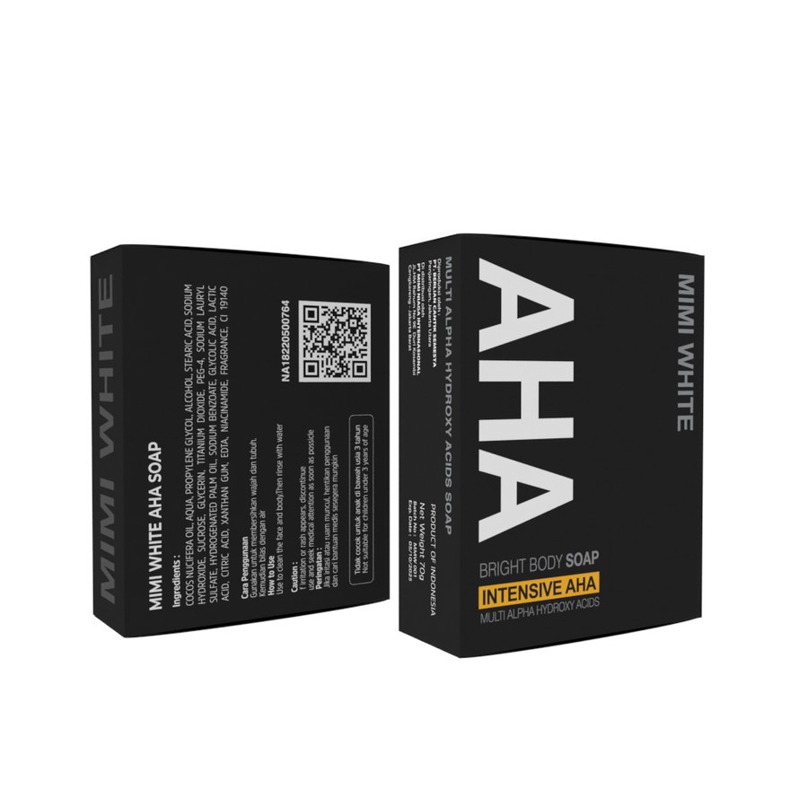 AHA Mimi White Bright Body Soap 70 GR