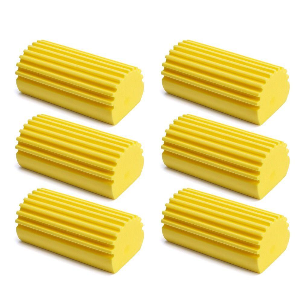 Populer Spons Pembersih Debu Ajaib Cermin Pagar Alas Tiang Lubang Angin Kaca Multifungsi Sponge Cleaning Brush