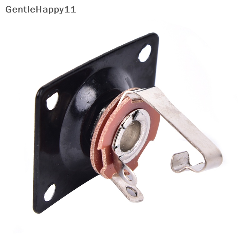 Gentlehappy Sliver Square Style Plat Jack Gitar Baru, Socket Output Chrome Rectangle id