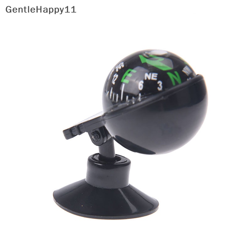 Gentlehappy pocket ball dashboard dash mount Kompas Navigasi Mobil Perahu Truk Hisap Hitam id