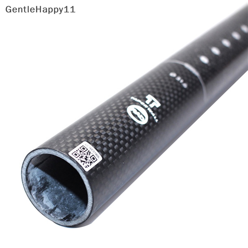 Gentlehappy EC90 3K Matte Full Carbon Fiber Seatpost Kursi Sepeda Jalan Saddle Post Tube New id