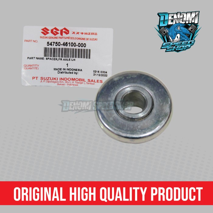 Bosh Spacer Bos Roda Depan Kanan Suzuki Satria 2 Tak Hiu Lumba Shogun Smash Skywave Hayate Original SGP 54750-46100