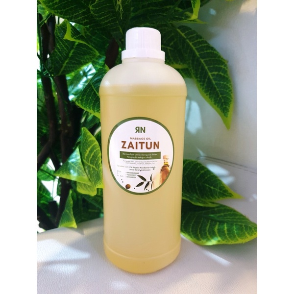 MINYAK ZAITUN / RN ZAITUN OIL KUNING / SPA OIL / MINYAK ZAITUN 1L / MASSAGE OIL / MINYAK ZAITUN TERM