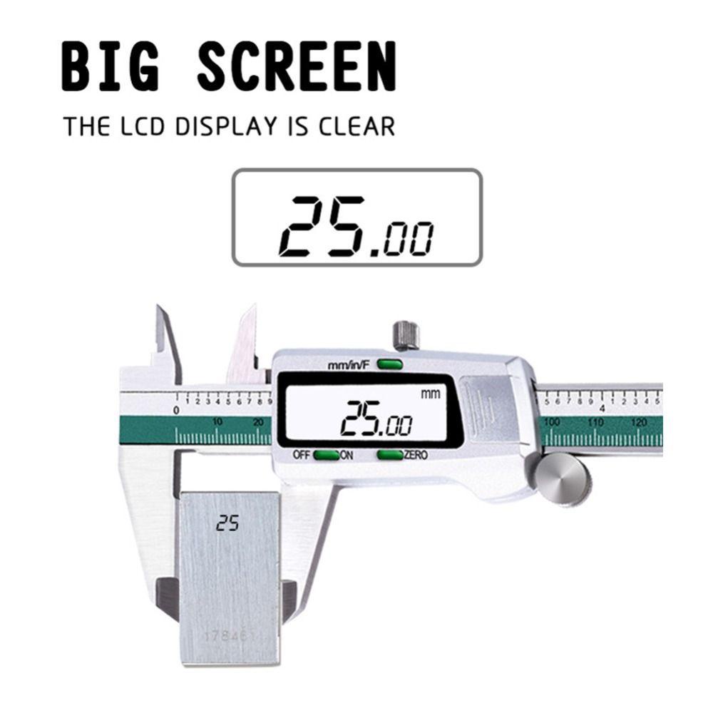 POPULAR Populer Jangka Sorong Digital Jangka Sorong Elektronik Vernier Caliper Metal Vernier Caliper Digital Alat Ukur Jangka Sorong