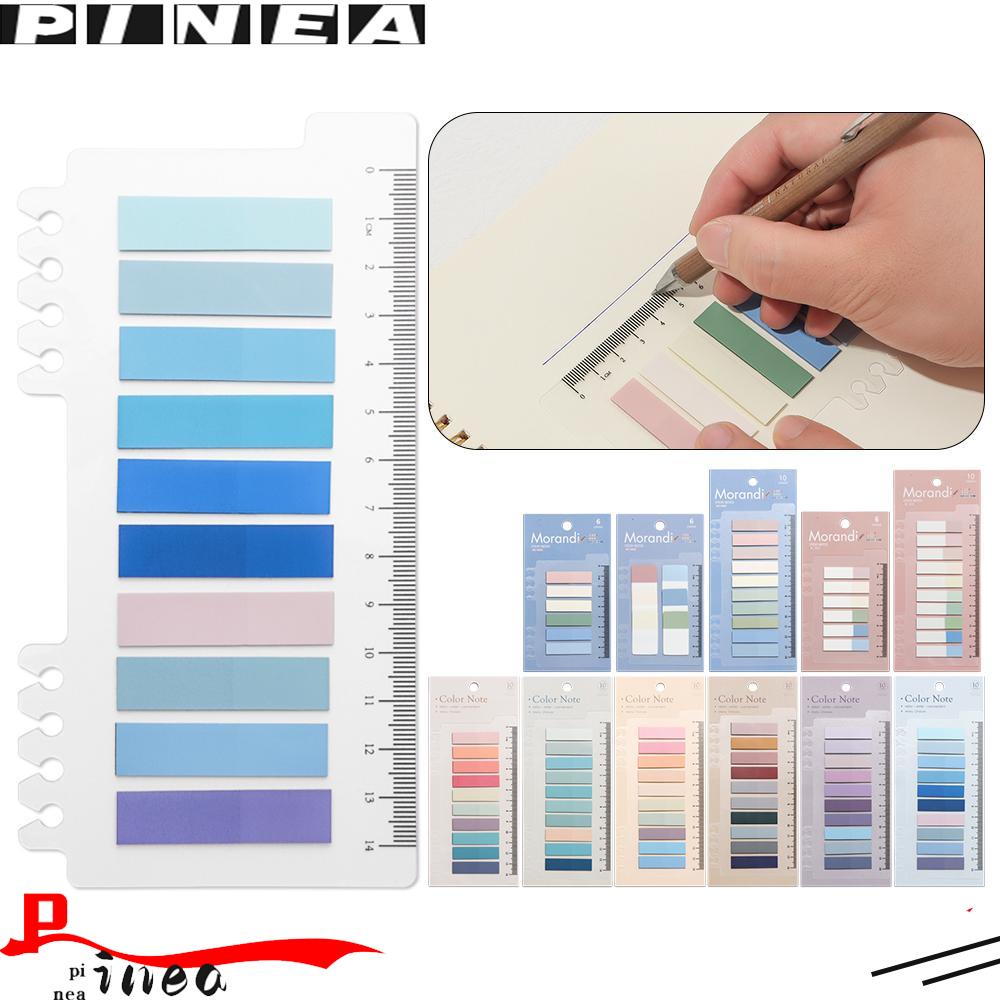 Nanas 60 /120/200pcs Sticky Notes Mode Novelty Index Bendera Bookmark Perlengkapan Kantor Label Loose-leaf