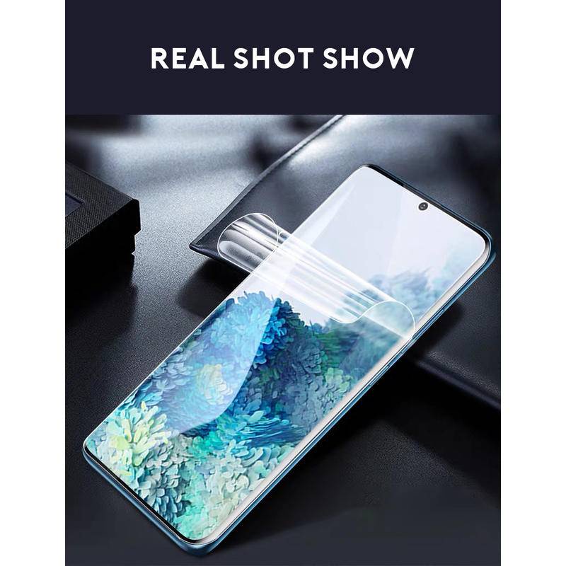 4pcs Hydrogel Film Untuk Samsung Galaxy M01 M01S M02 M10 M11 M12 M13 M14 M20 M21S Pelindung Layar Untuk Galaxy M22 M40 M42 M52 M53 F13 F14 F22 F23 F41 F42 F62 Bukan Kaca