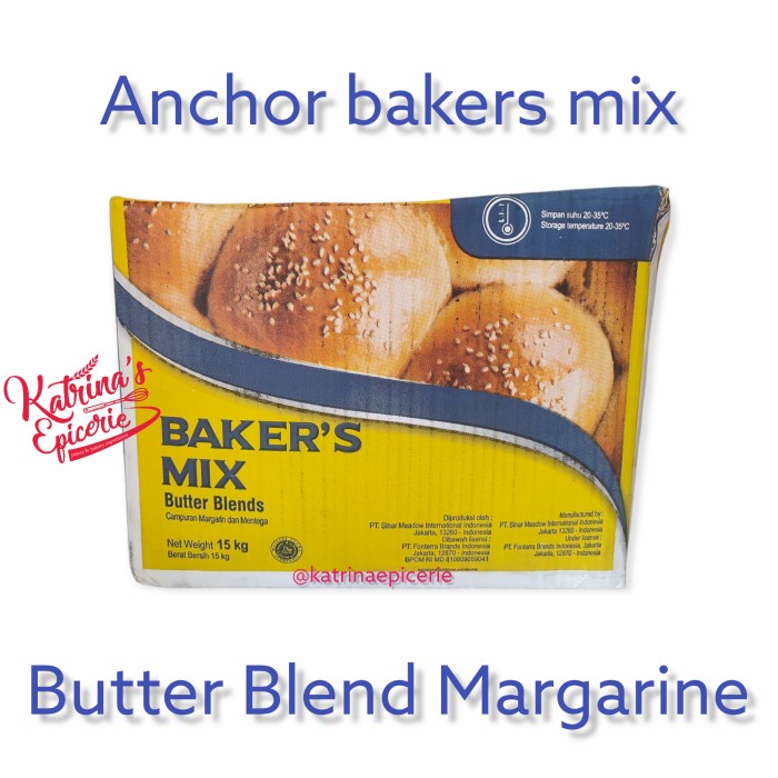 

Ready- Anchor Bakers Mix - butter blending margarine