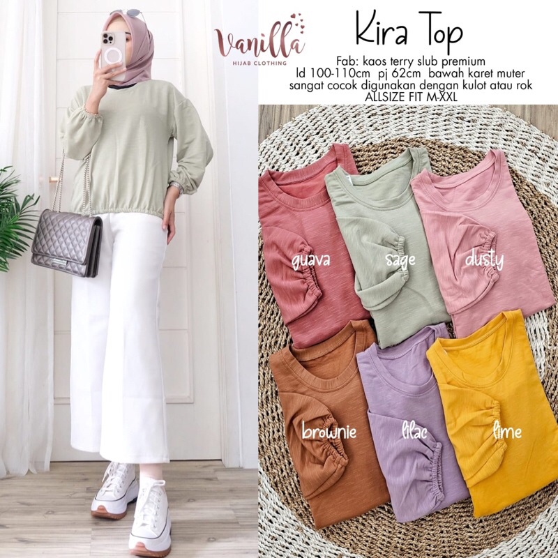 KIRA TOP ORI VANILLA