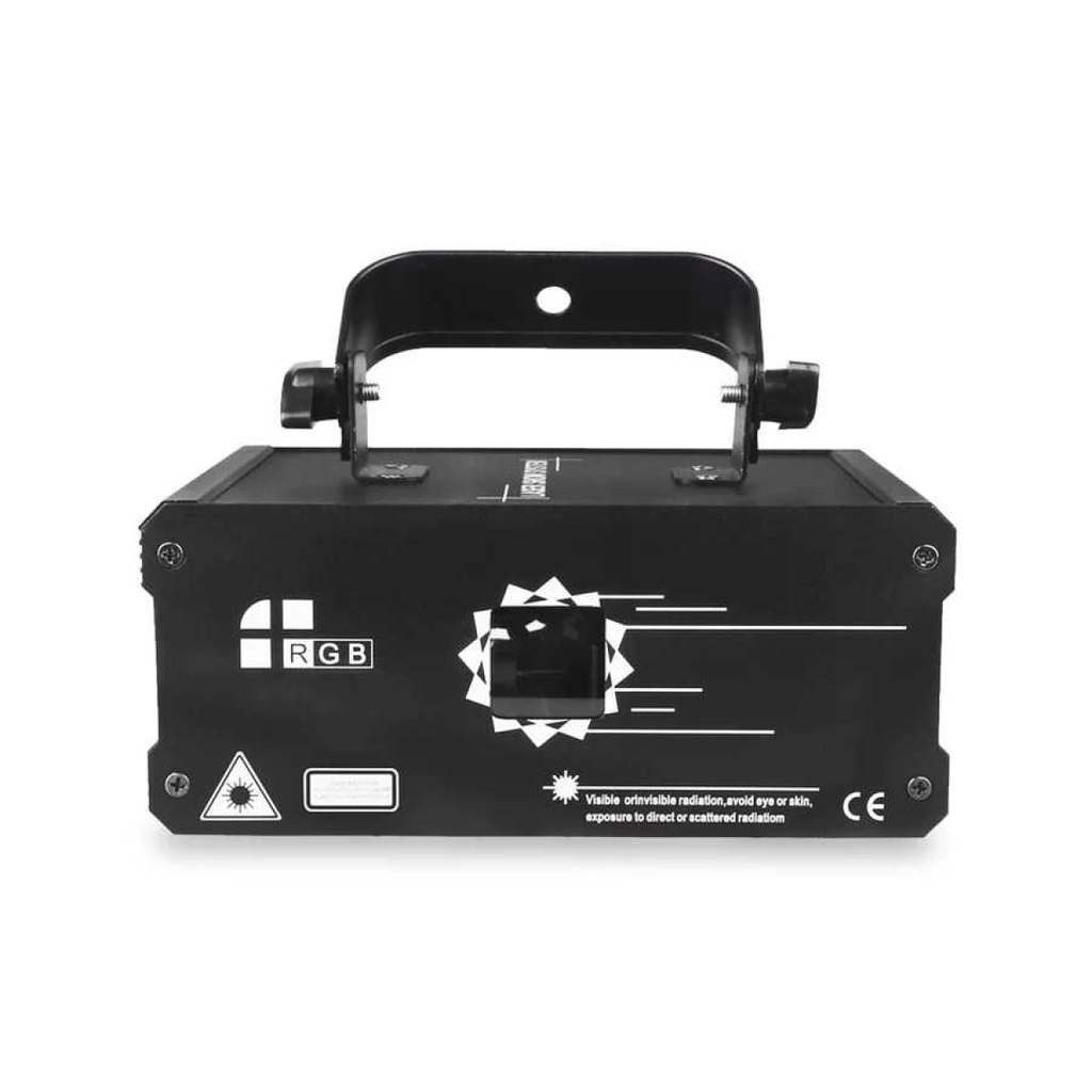 Lampu Proyektor Animasi Gambar Logo Lighting Disco Laser 1W DMX512 RGB