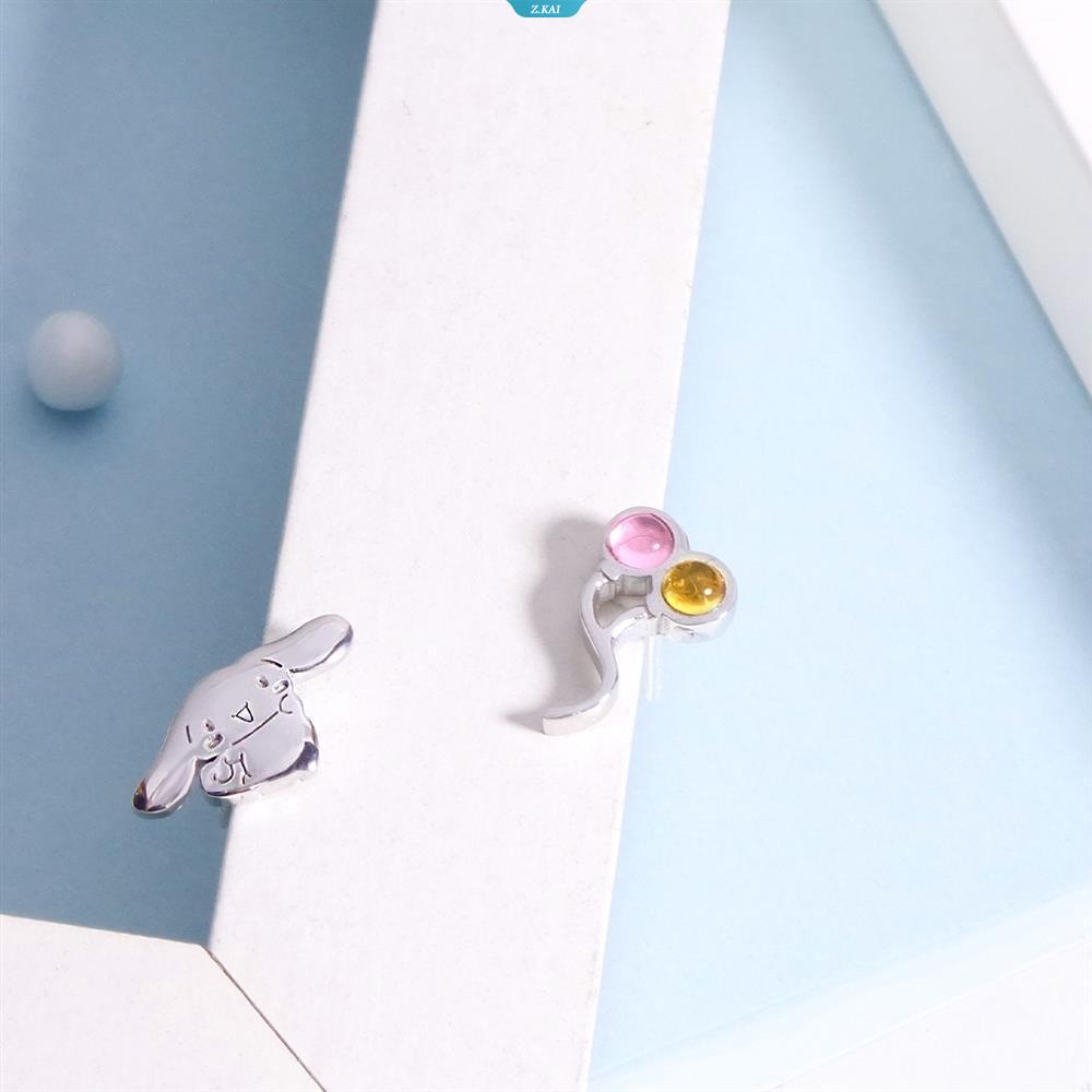 Anting Anime Kartun Cinnamoroll Kawaii Pesta Mewah Sanrio Elegan Fashio [ZK]