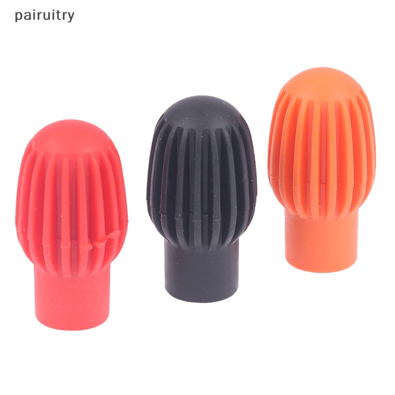 Prt 1pasang Drum Stik Kepala Karet Tutup Lengan Silicone Drum Mute Damper PRT